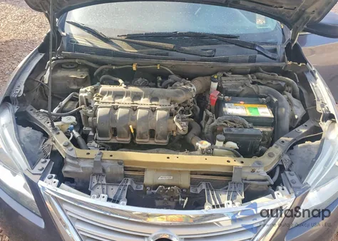 2014 Nissan Sentra S z USA, uszkodzony, nr VIN 1N4AB7AP2EN855754